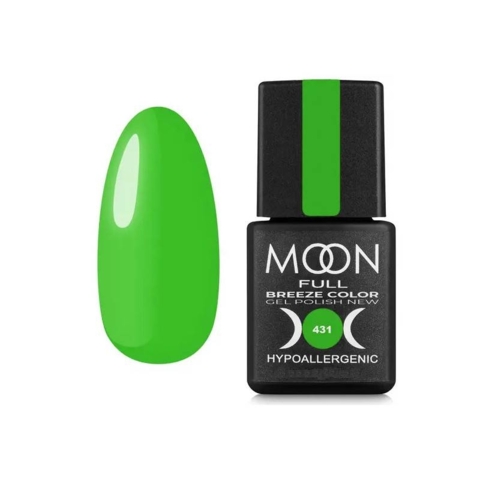 Гель-лак Moon Full Breeze color №431, 8 мл
