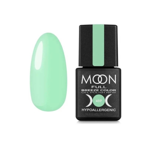 Гель-лак Moon Full Breeze color №437, 8 мл