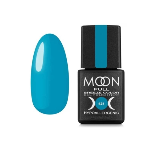 Гель-лак Moon Full Breeze color №421, 8 мл