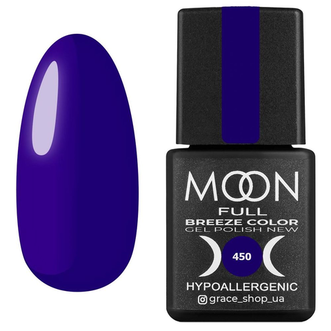 Гель-лак Moon Full Breeze color №450, 8 мл