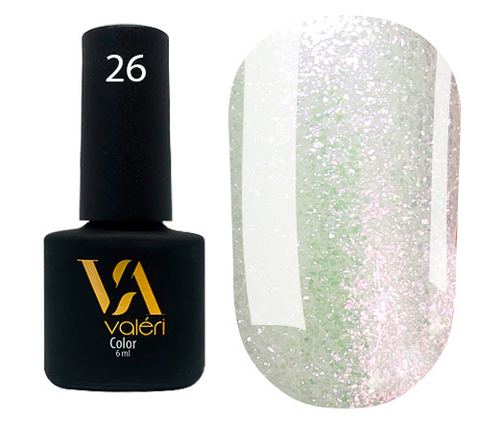 Гель-лак Valeri Color №026, 6 мл