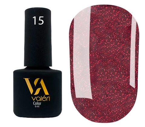 Гель-лак Valeri Color №015, 6 мл