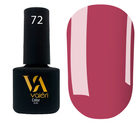 Гель-лак Valeri Color №072, 6 мл