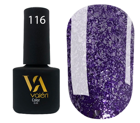 Гель-лак Valeri Color №116, 6 мл