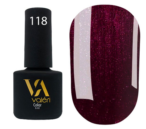 Гель-лак Valeri Color №118 6 мл