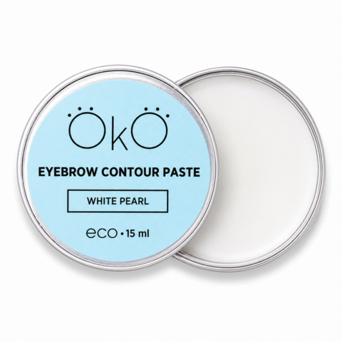 Паста для брів OKO Eyebrow Contour Paste White Pearl, 15 мл