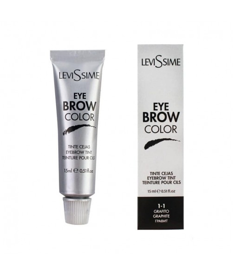 Краска для бровей LeviSsime Eye Brow Color №1.1 Grafito/Графитовая 15мл