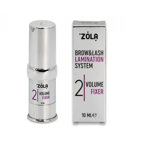Состав для ламинирования бровей Zola 02 Volume Fixer, 10 мл