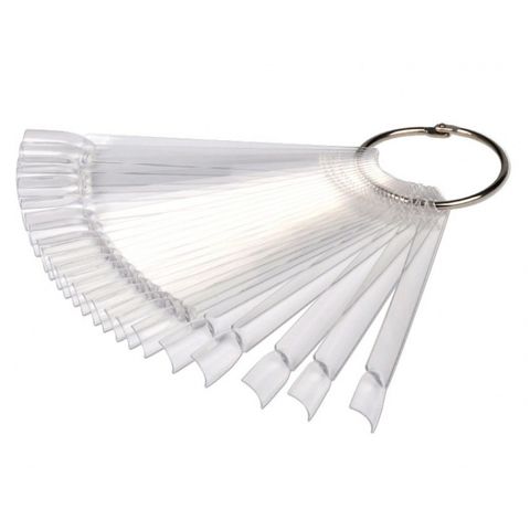 Тіпси квадратні прозорі (100шт/наб)