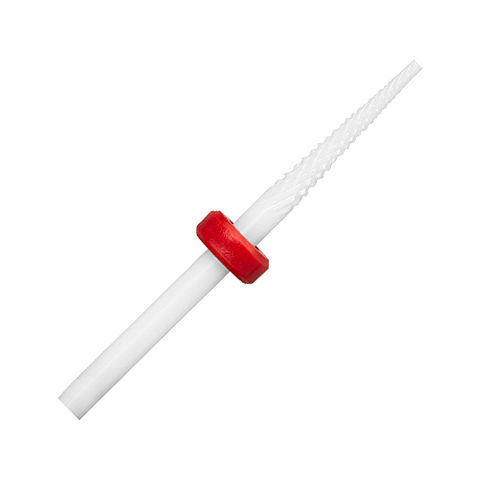 Фреза керамічна Конус червона насічка, Small Cone F