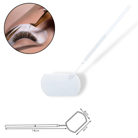 Зеркало ForMe для ламинирования и наращивания ресниц, белое