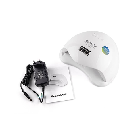 Лампа для манікюру SUN 5 PLUS UV + LED 48W, біла