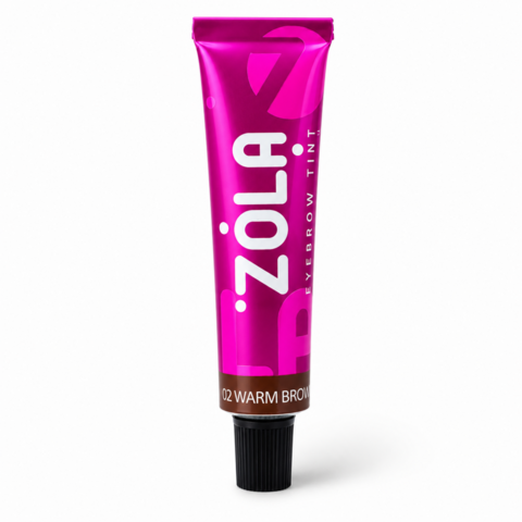 Фарба для брів Zola 02 Warm brown, 15  мл