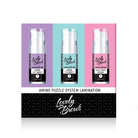 Склад для ламінування вій та брів Nikk Mole Lovely Brows № 1,2,3 по 10 мл
