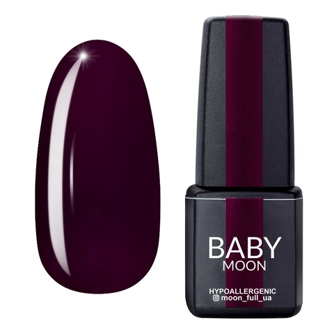 Гель-лак Baby Moon Burgundy №09, 6  мл