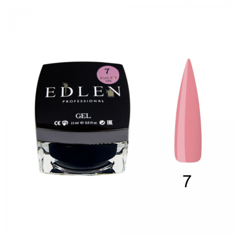 Гель моделюючий Edlen №07 Peony, 15 мл