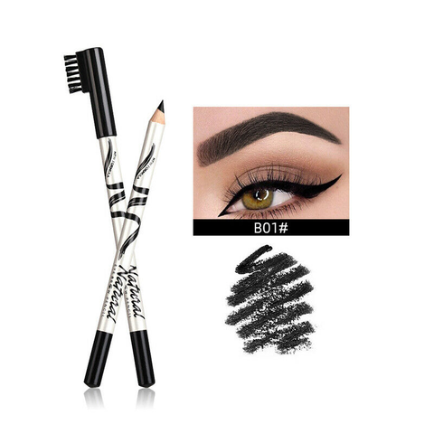 Олівець для брів Menow Natural Eyeliner №1, чорний