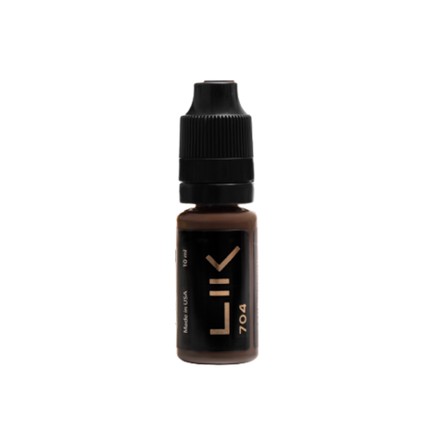 Пигмент Lik Brows 704 Sand Brown для перманентного макияжа, 10  мл