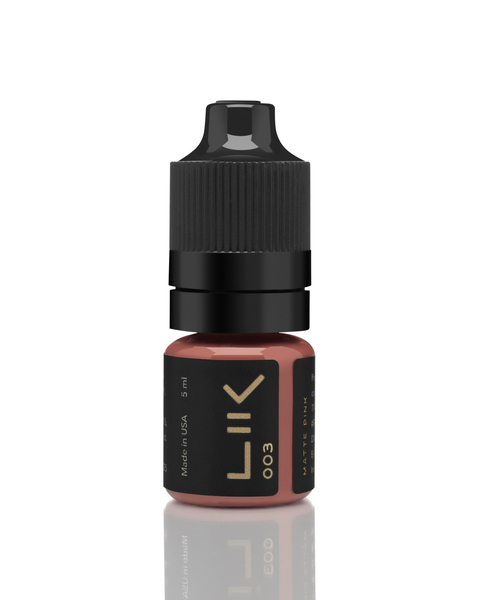 Пигмент Lik Lips 003 Matte Pink для перманентного макияжа, 5  мл