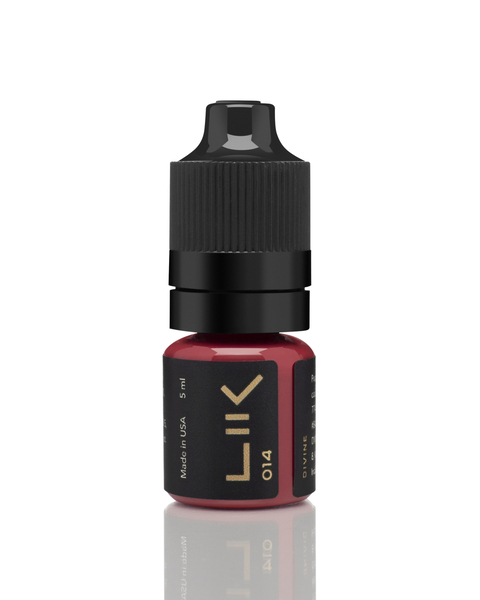 Пигмент Lik Lips 014 Divine для перманентного макияжа, 5 мл