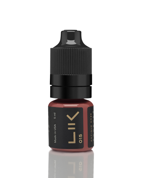 Пігмент Lik Lips 015 Antique Rose для перманентного макіяжу, 5 мл