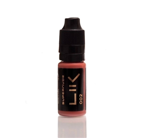 Пигмент Lik Lips 002 Caramel для перманентного макияжа, 10  мл