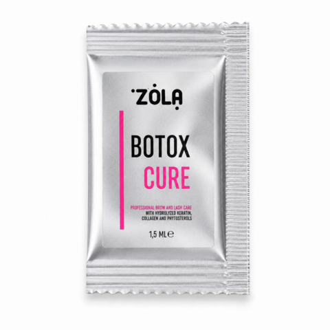 Філлер для брів та вій Zola BTX Cure, саше 1,5 мл