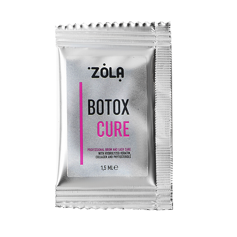 Филлер для бровей и ресниц Zola BTX Cure, саше 1,5 мл