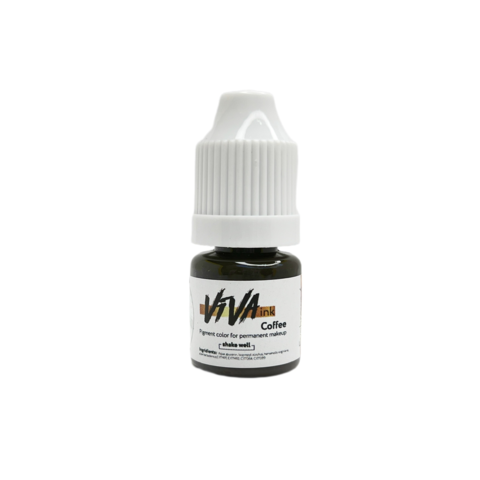 Пігмент Viva Brows 4 Coffee для перманентного макіяжу, 4мл