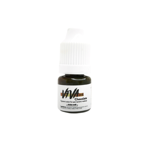 Пігмент Viva Brows 3 Chocolate для перманентного макіяжу, 4мл