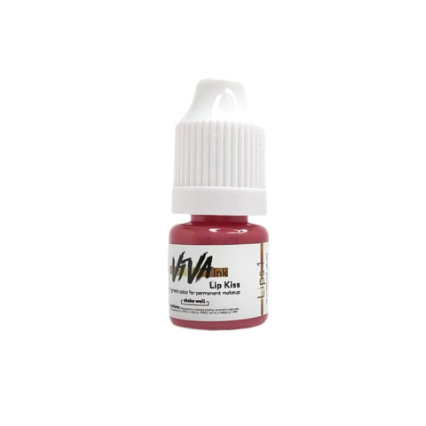 Пигмент Viva Lips 1 Lip Kiss для перманентного макияжа, 4мл
