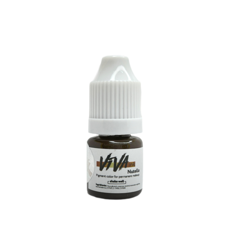 Пигмент Viva Brows 2 Nuttela для перманентного макияжа, 4мл