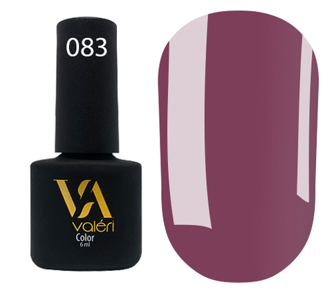 Гель-лак Valeri Color №083, 6 мл