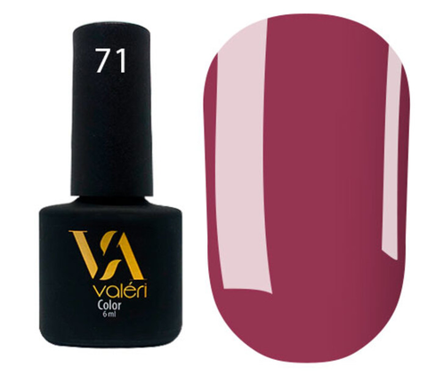 Гель-лак Valeri Color №071, 6 мл
