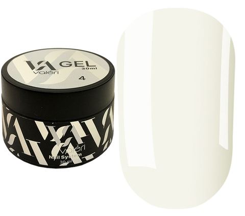 Гель моделирующий Valeri №04 Milk, 30 мл
