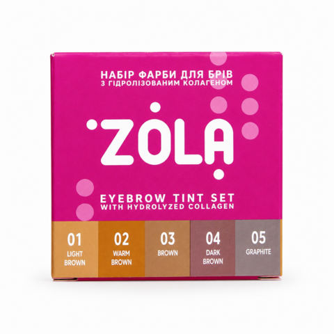 Набор красок с окислителем Zola New Innovative Colouring System, саше 5*5 мл
