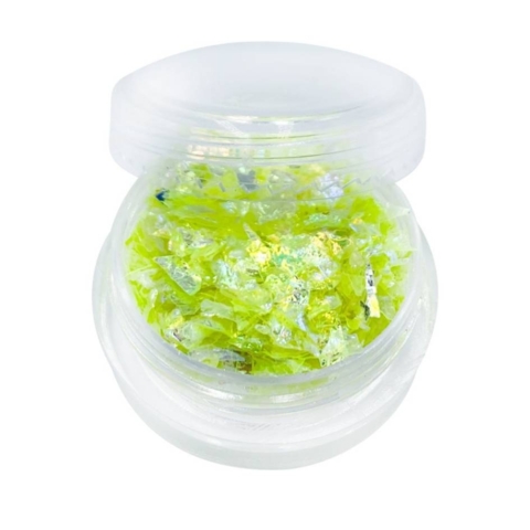 Пластівці для декору, жовті