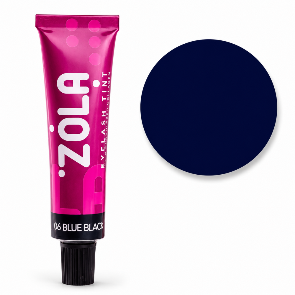 Фарба для брів Zola 06 Blue Black, 15  мл, фото 2