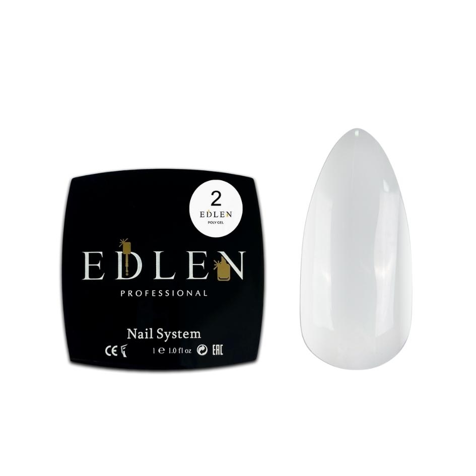 Гель моделюючий Edlen №02 Milk, 30  мл