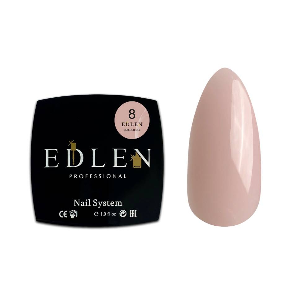 Гель моделирующий Edlen №08 Tea rose, 30  мл