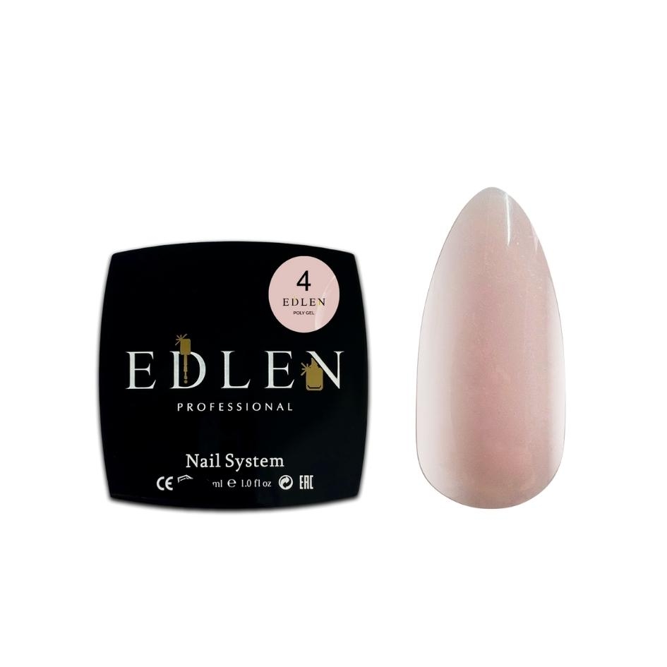 Гель моделюючий Edlen №04 Beige, 30  мл