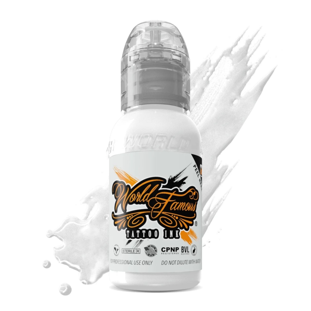 Краска для тату World Famous Ink Portrait White, 15 мл