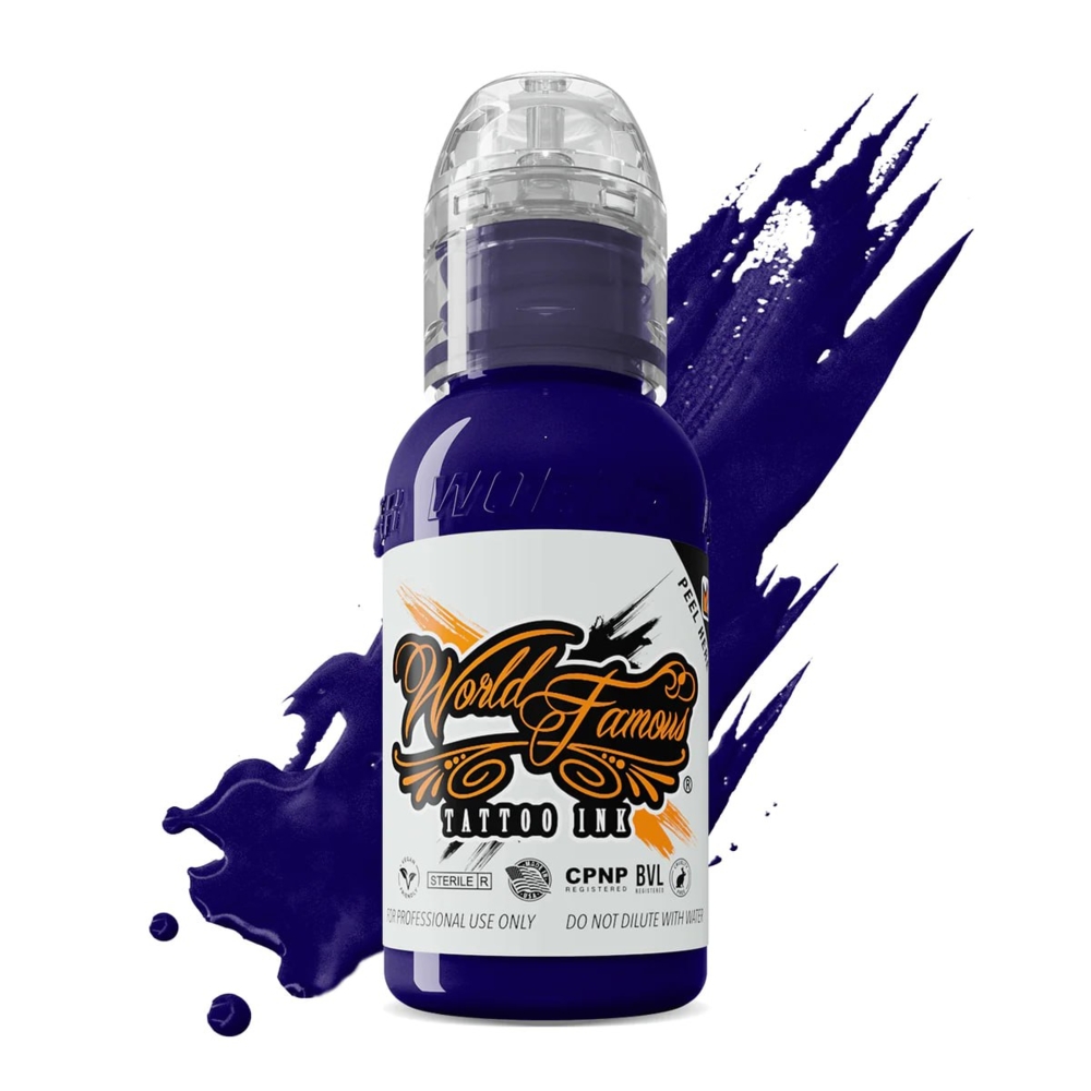 Краска для тату World Famous Ink Abyss Blue, 15 мл