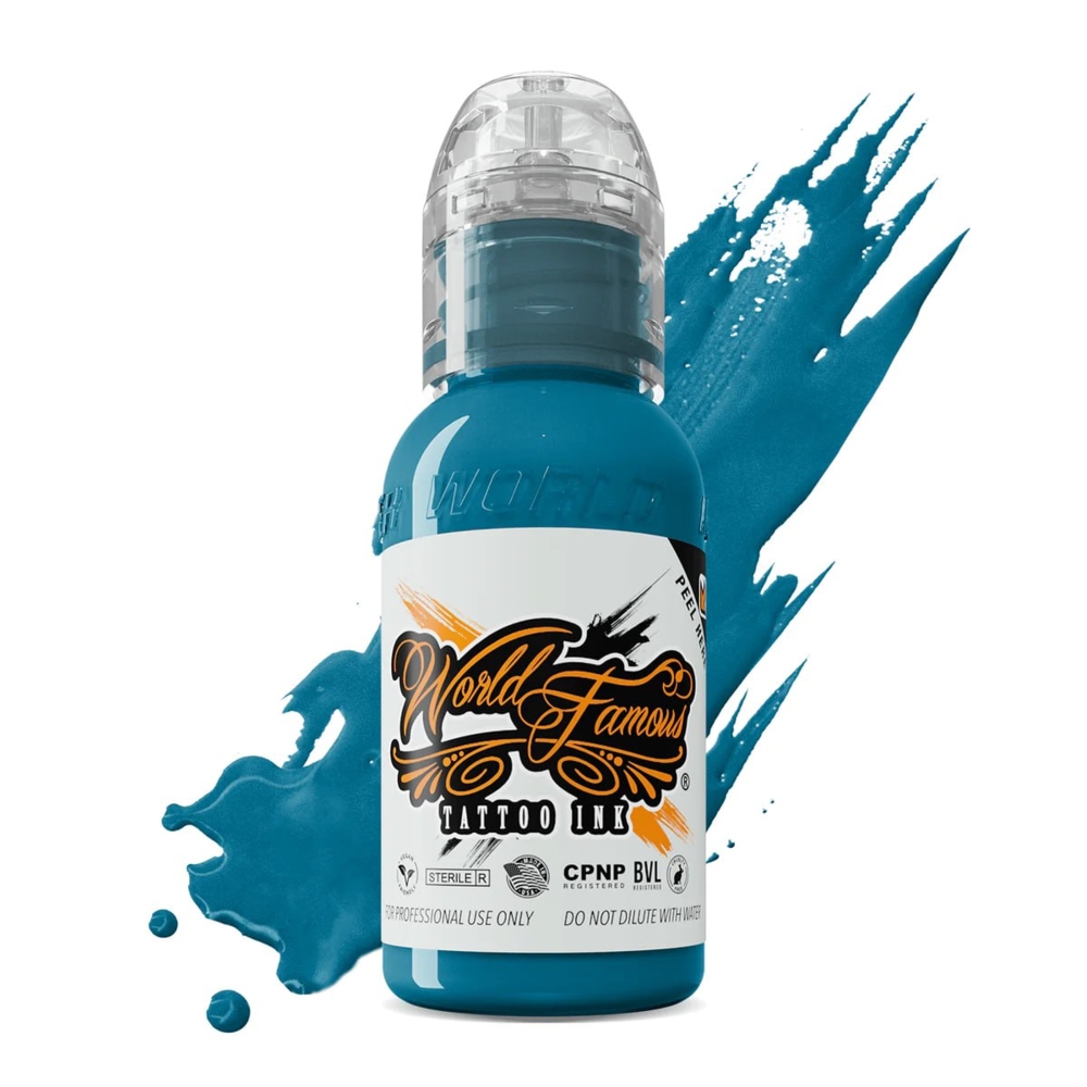 Фарба для тату World Famous Ink Big Ben Blue, 15 мл