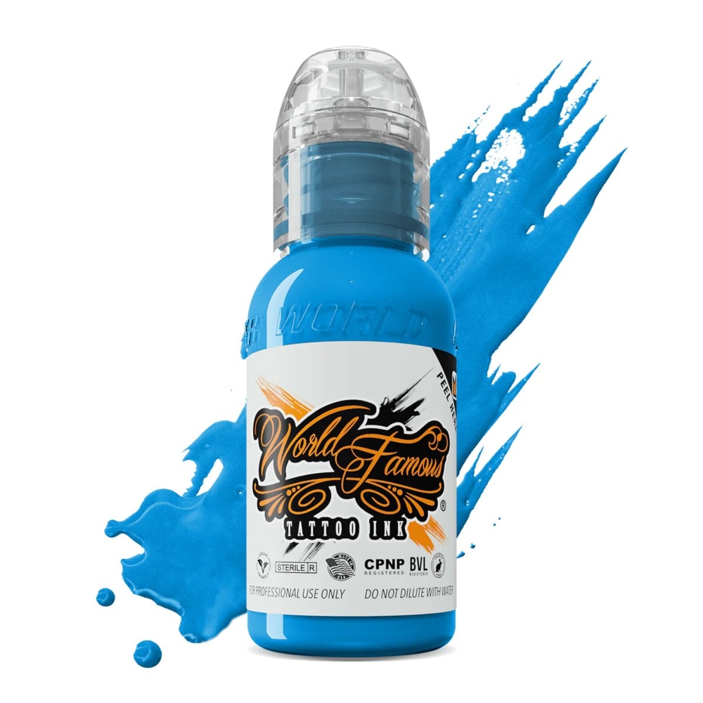 Фарба для тату World Famous Ink Einstein Blue, 30 мл