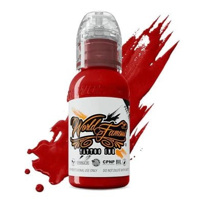 Фарба для тату World Famous Ink Mayon Lava Red, 15 мл