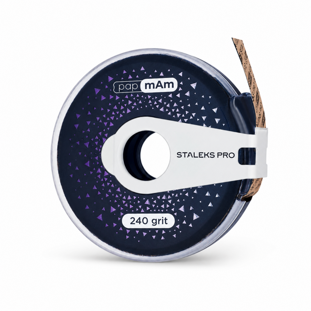 Файл-стрічка змінна  STALEKS PRO EXCLUSIVE в пластиковій катушці 240гріт, фото 1