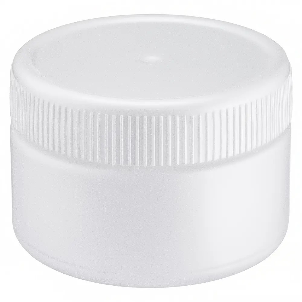 Баночка 100 мл, біла, фото 1