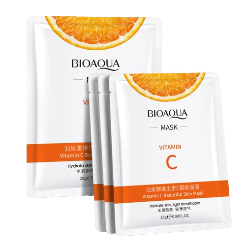 Маска для лица с витамином C Bioaqua Cahnsai Vitamin C Mask, 25 г