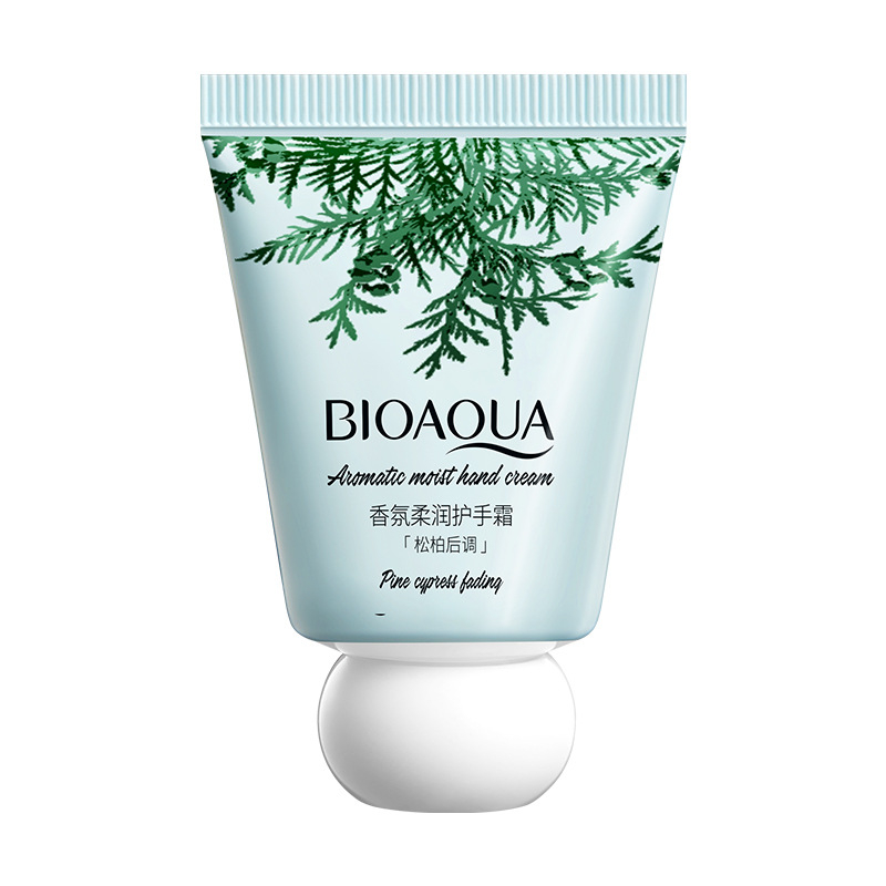 Крем для рук парфумований Bioaqua Aromatic Moist Hand Cream Pine Cypress Fading, 30 г